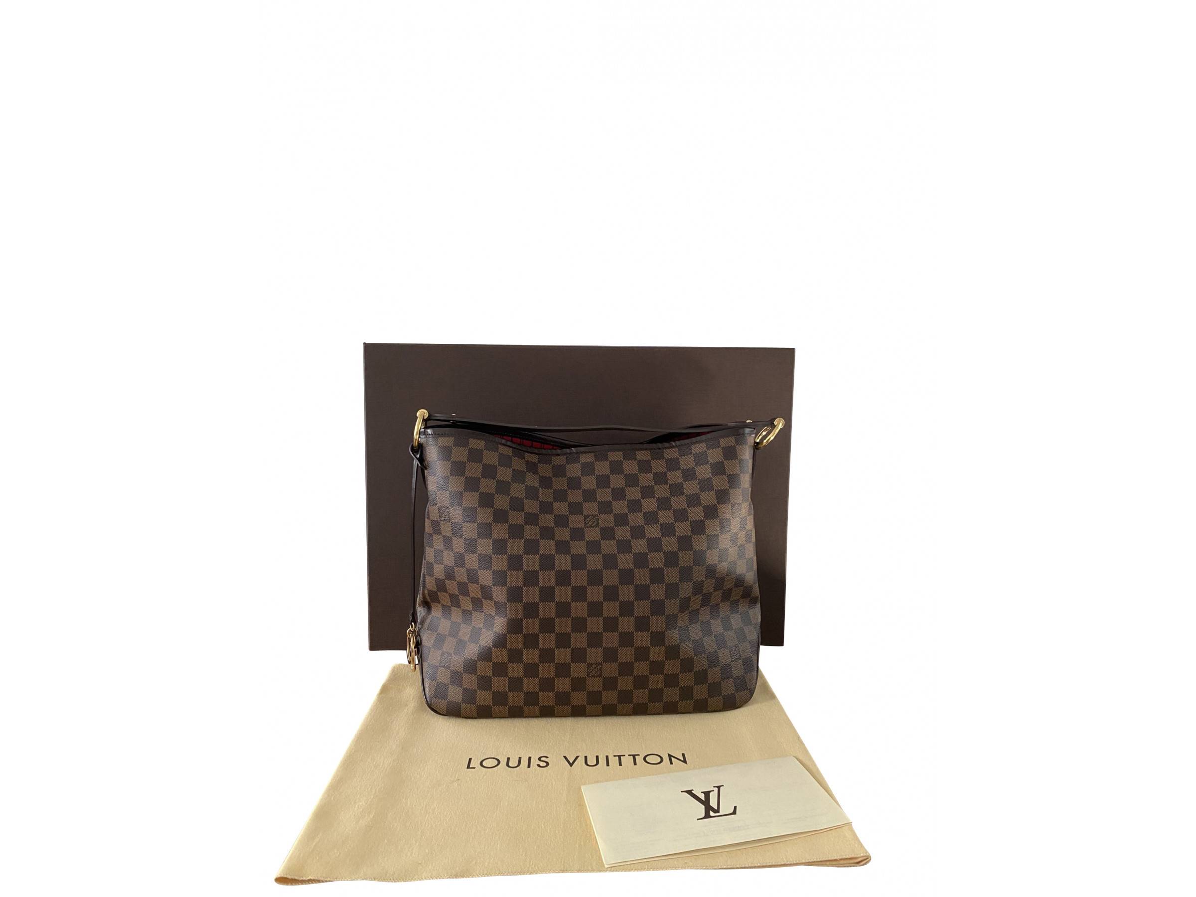VERKAUFT - Louis Vuitton Tasche Delightful MM Damier Ebene Canvas * mit Rechnung