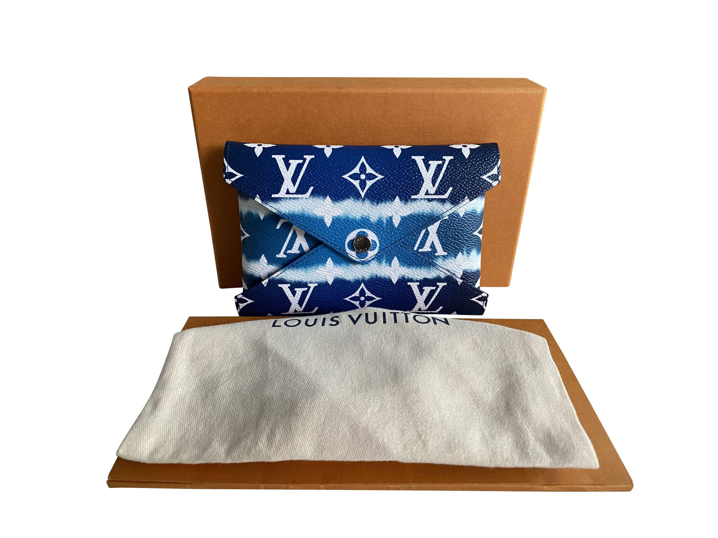 VERKAUFT - Louis Vuitton Pochette Kirigami Giant Escale * wie NEU mit Beleg