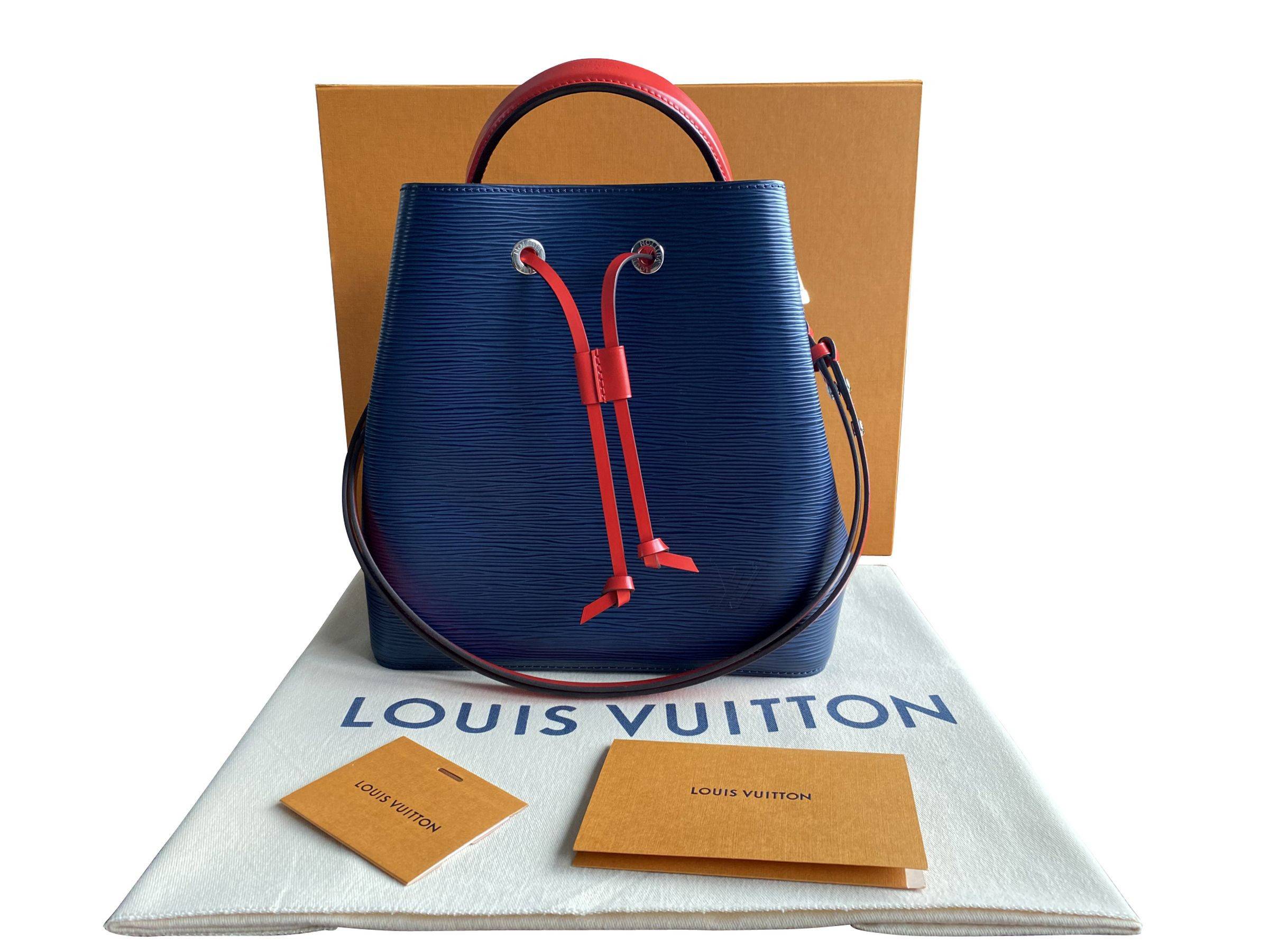 VERKAUFT - Louis Vuitton NéoNoé M54367 Epi Leder Indigoblau * NP 1800 € * Tasche Schultertasche * wie NEU mit Beleg von 2018