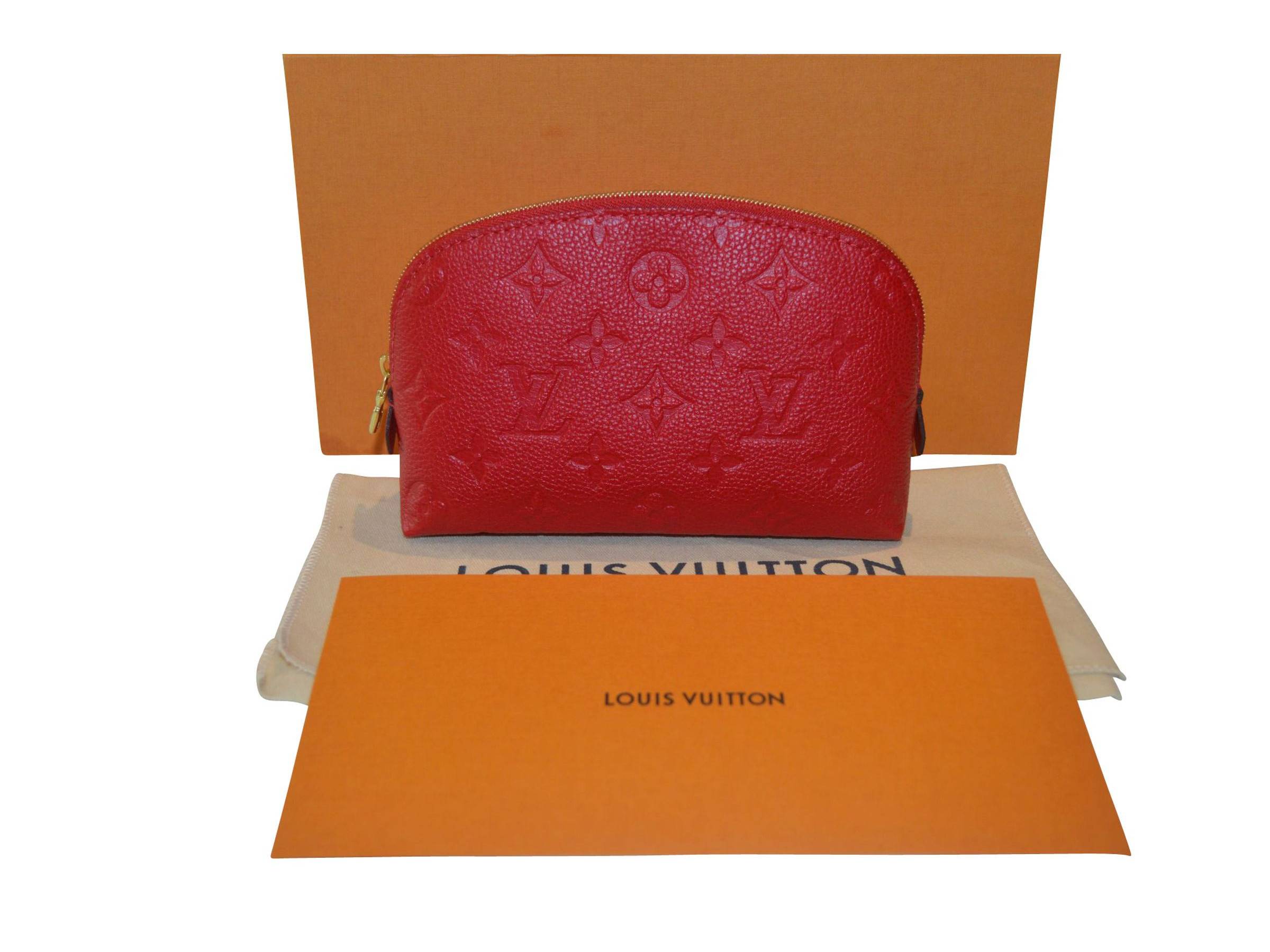 VERKAUFT - Louis Vuitton Pochette Cosmétique Empreinte * wie NEU von November 2020