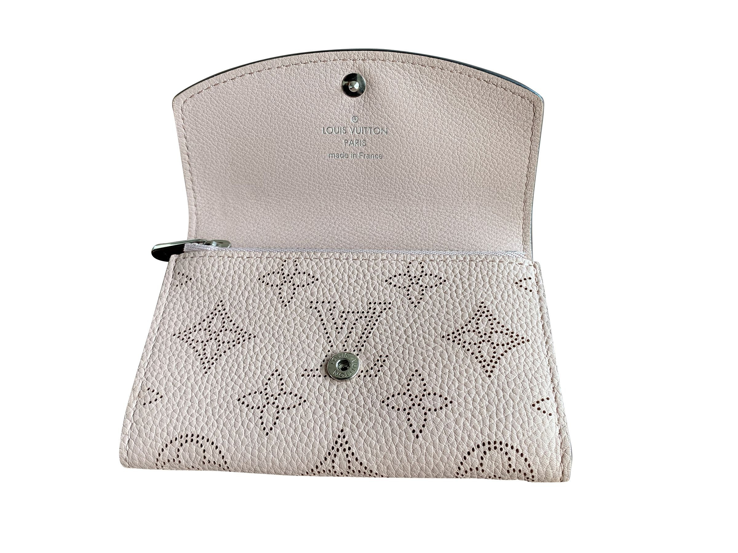 Louis Vuitton Geldbörse Mahina Leder klein Magnolia (RoseTon) * TOP
